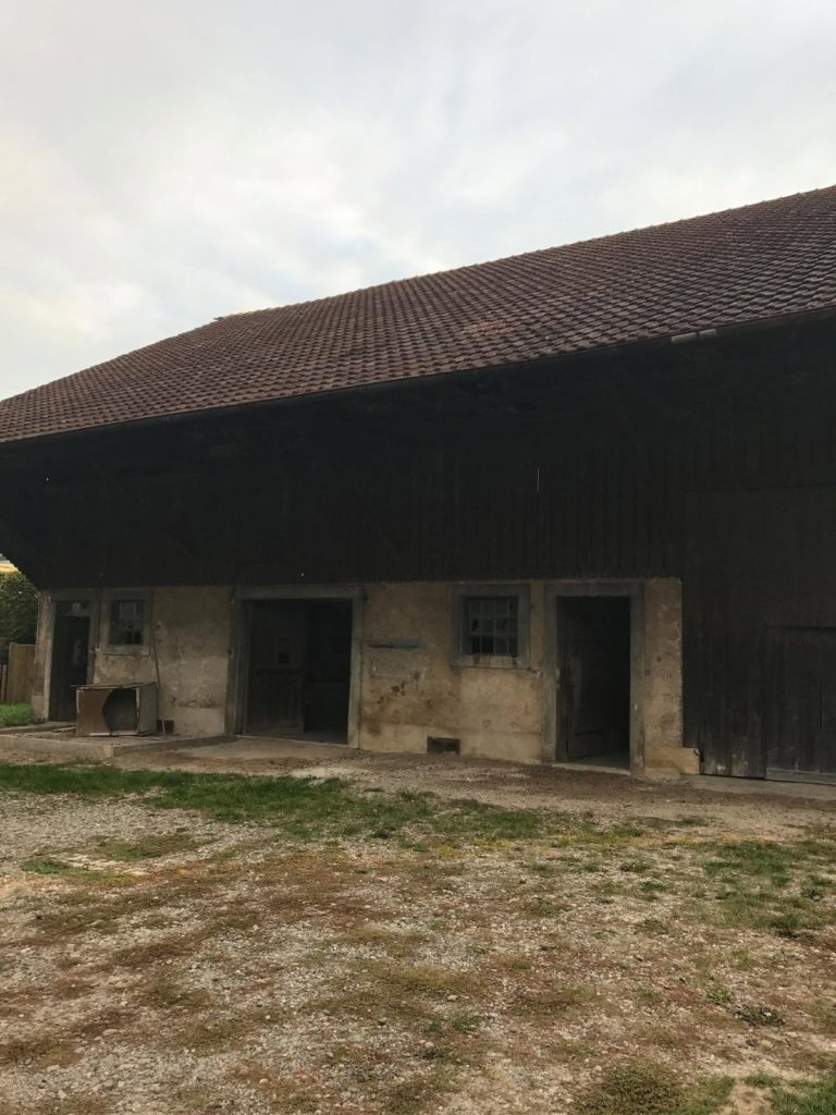Grange à Spechbach-le-Haut avant démolition